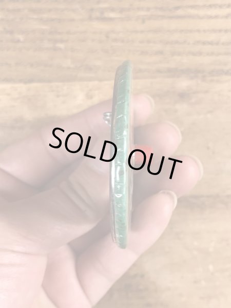 80年代頃のルーレットが付いたビンテージの缶バッジ