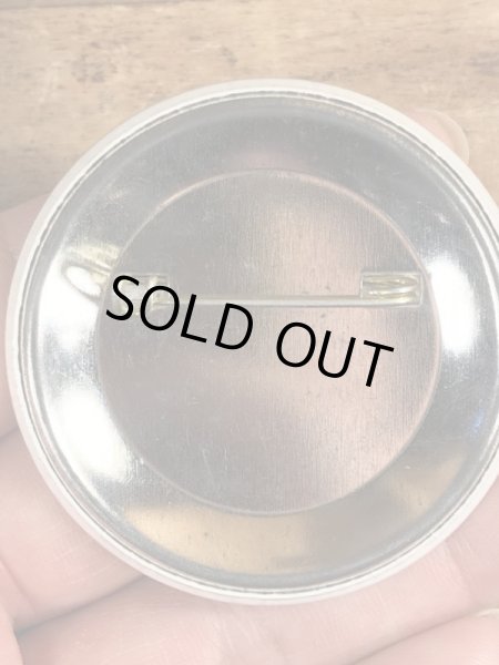 80’sのI Am The Designated Driverのメッセージが書かれたヴィンテージの缶バッチ