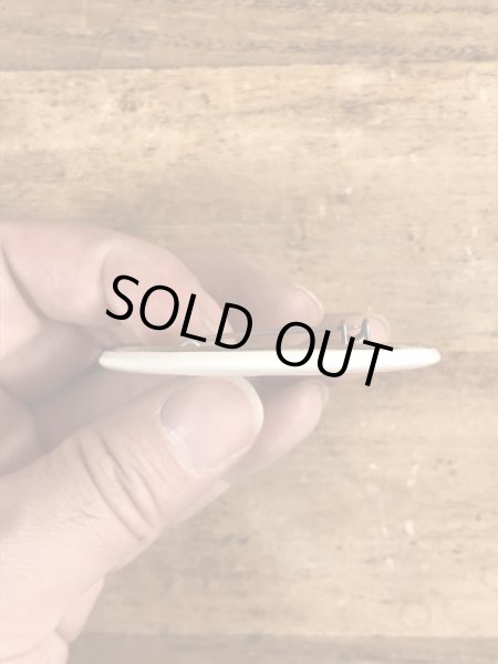 80’sのPlant One On Your Mom This Mother's Day!のメッセージが書かれたヴィンテージの缶バッチ