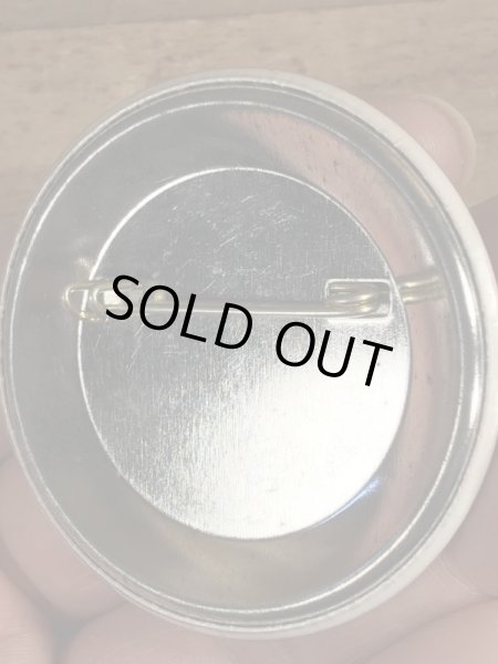 80年代頃のI Am The Designated Driverのメッセージが書かれたビンテージの缶バッジ