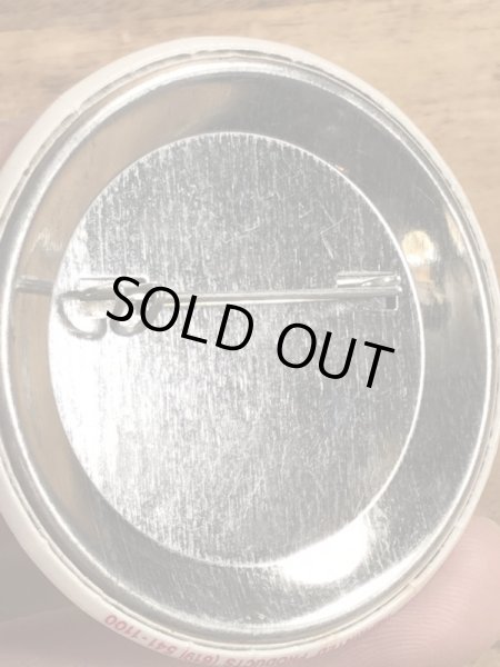 80’sのPlant One On Your Mom This Mother's Day!のメッセージが書かれたヴィンテージの缶バッチ