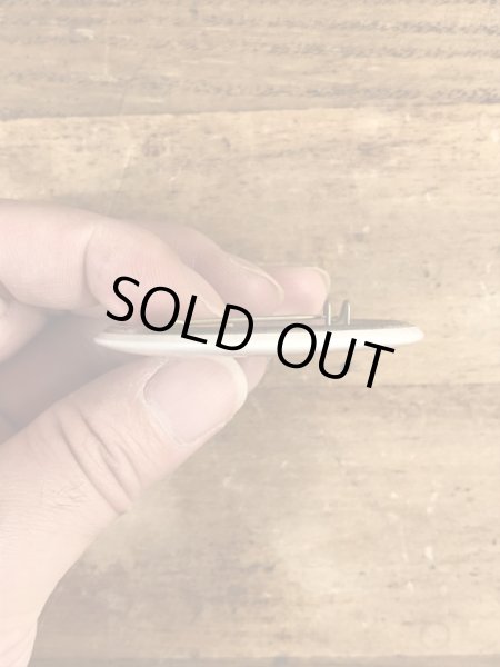 80’sのI Am The Designated Driverのメッセージが書かれたヴィンテージの缶バッチ