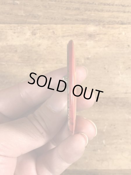 80年代頃のDon't Panic!のメッセージが書かれたヴィンテージの缶バッチ