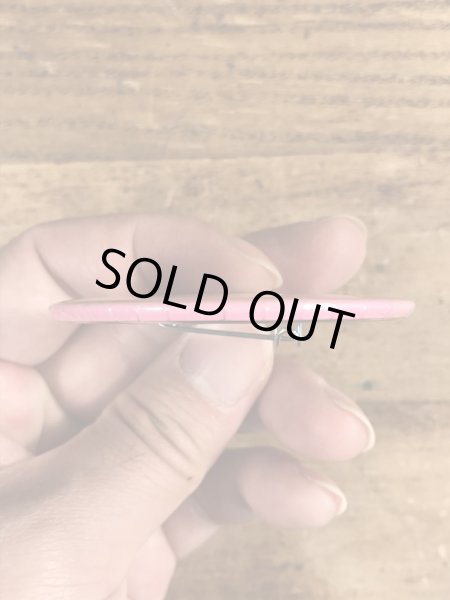 80’sのBite Meのブタが描かれたヴィンテージの缶バッチ