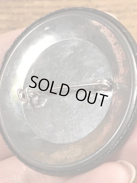 80年代頃のドラキュラが描かれたビンテージの缶バッジ