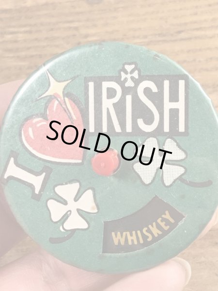 80年代頃のルーレットが付いたビンテージの缶バッジ