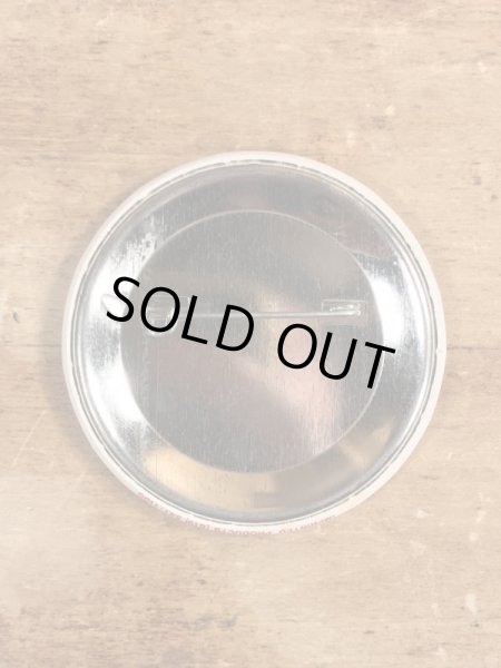 80’sのPlant One On Your Mom This Mother's Day!のメッセージが書かれたヴィンテージの缶バッチ