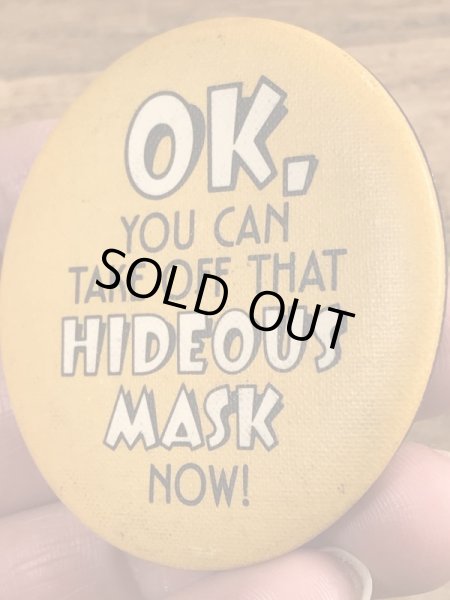 80’sのHallmark社製のメッセージが書かれたヴィンテージの缶バッチ