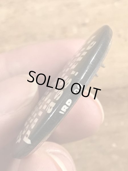 80年代頃のYou Should Be A Hemorroid.のメッセージが書かれたヴィンテージの缶バッチ