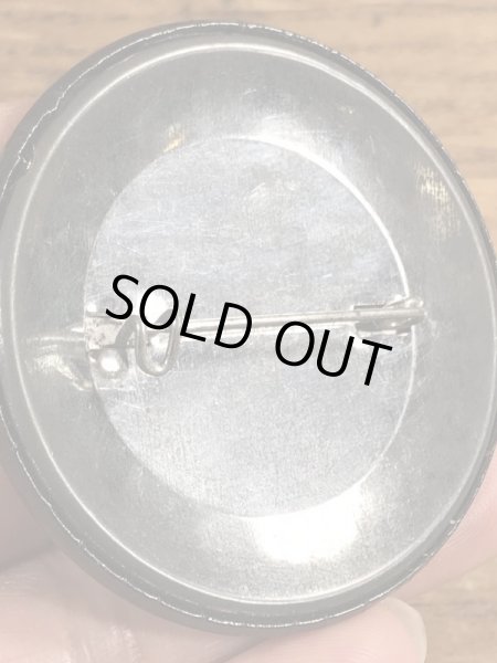 80’sのドラキュラが描かれたヴィンテージの缶バッチ