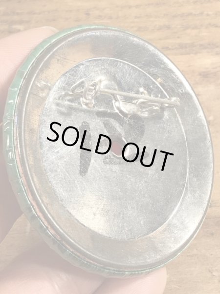 80’sのI Love Irishのルーレットが付いたヴィンテージの缶バッチ