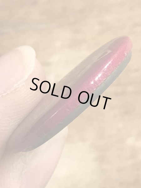 60~70年代頃のDraft Beer Not Studentsのメッセージが書かれたビンテージの缶バッジ