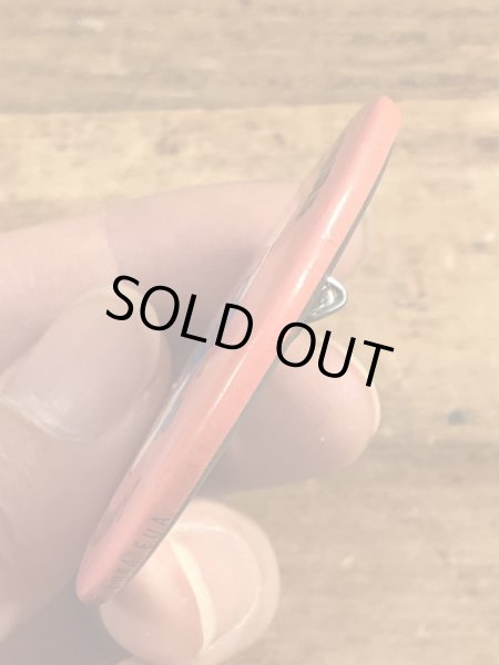 80年代頃のスマーフのビンテージの缶バッジ