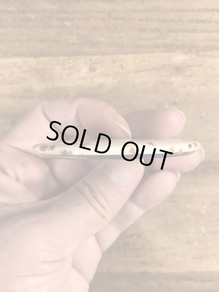 80'sのFeel Great Now Ask Me How!のメッセージが書かれたヴィンテージの缶バッチ