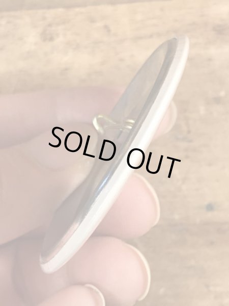 80’sのI Am The Designated Driverのメッセージが書かれたヴィンテージの缶バッチ