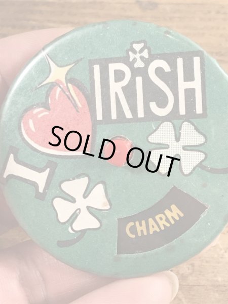 80年代頃のルーレットが付いたビンテージの缶バッジ