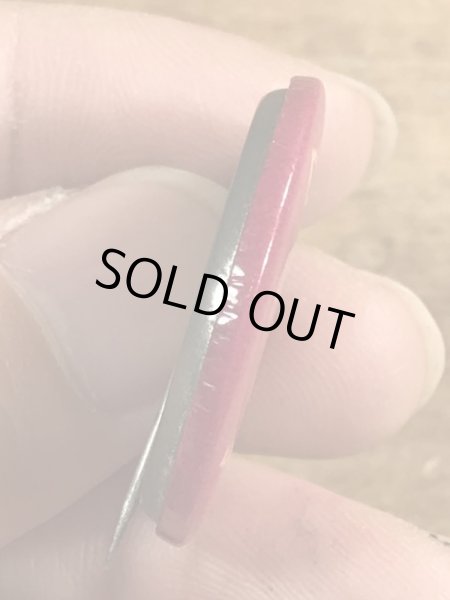 60~70'sのDraft Beer Not Studentsのメッセージが書かれたヴィンテージの缶バッチ