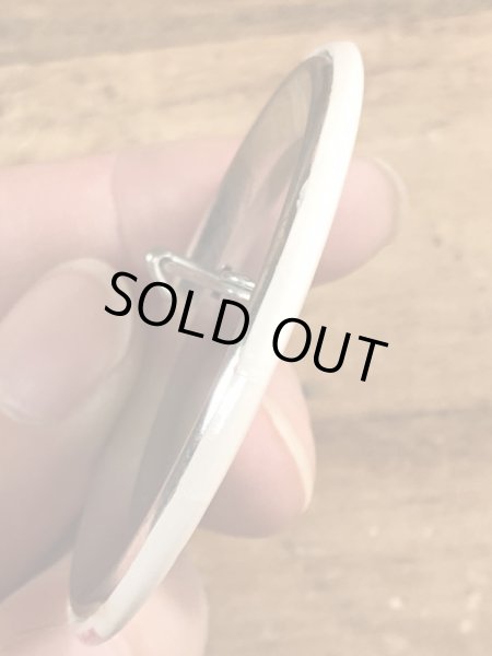 80’sのPlant One On Your Mom This Mother's Day!のメッセージが書かれたヴィンテージの缶バッチ