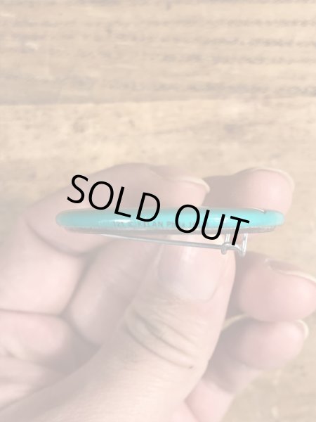 80’sのLet's Talk Tunaのメッセージが書かれたヴィンテージの缶バッチ