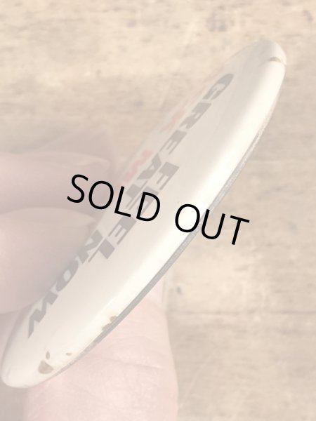 80年代頃のメッセージが書かれたビンテージの缶バッジ