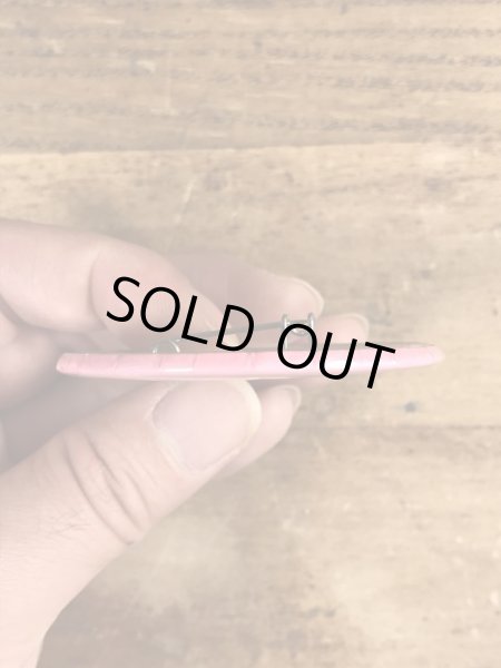 80’sのBite Meのブタが描かれたヴィンテージの缶バッチ