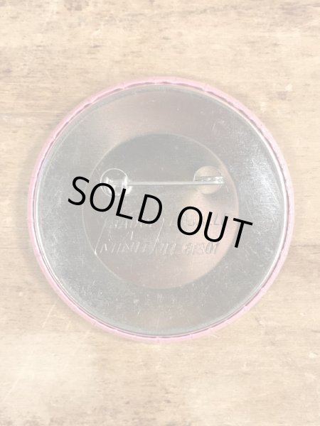 80’sのBite Meのブタが描かれたヴィンテージの缶バッチ