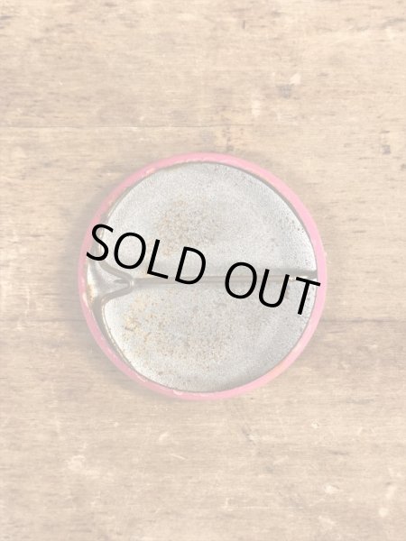 80'sのCowabunga Dude!のメッセージが書かれたビンテージの缶バッジ