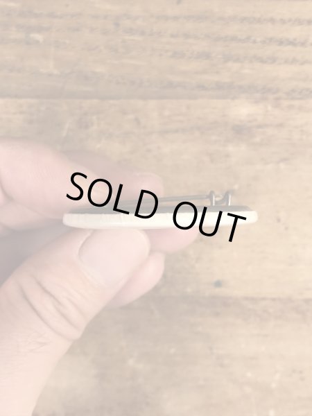 80’sのU.S.Food & Drug Administration Cocaine Research Dept.のメッセージが書かれたヴィンテージの缶バッチ