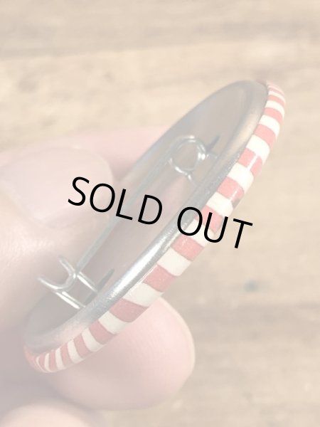 80’sChicken Shitのメッセージが書かれたビンテージの缶バッジ