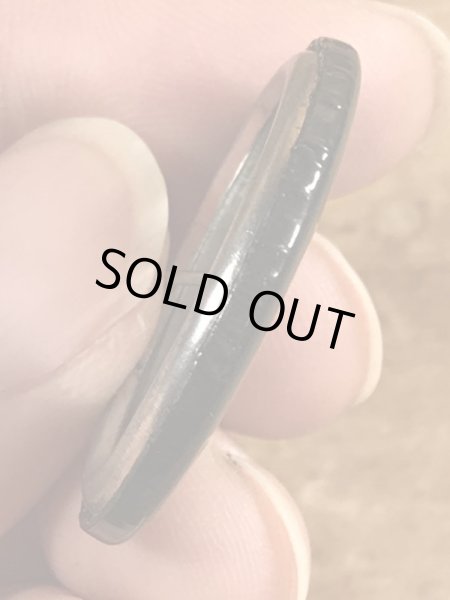 80’sのボンジュールと書かれたヴィンテージの缶バッチ