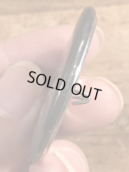 80’sのOne For The Money Two For The Show...のメッセージが書かれたヴィンテージの缶バッチ