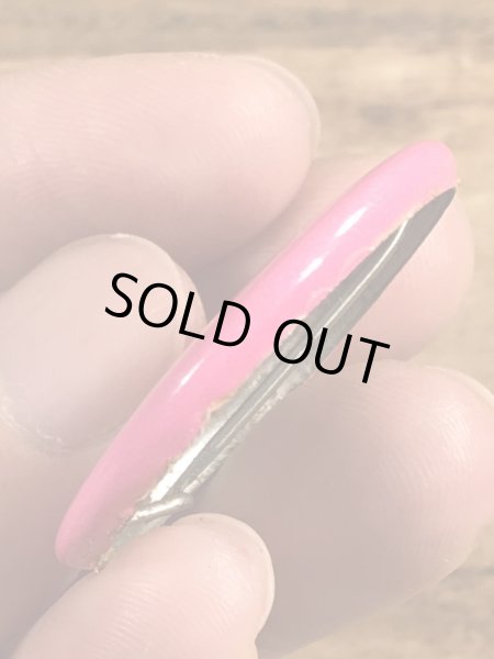 80年代頃のCowabunga Dude!のメッセージが書かれたヴィンテージの缶バッチ