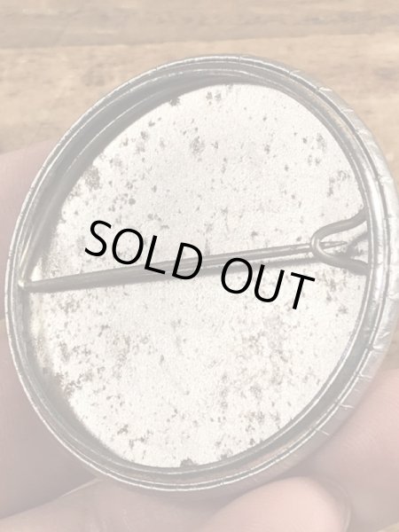 80年代頃のアンハイザーブッシュビールのメッセージが書かれたビンテージの缶バッジ