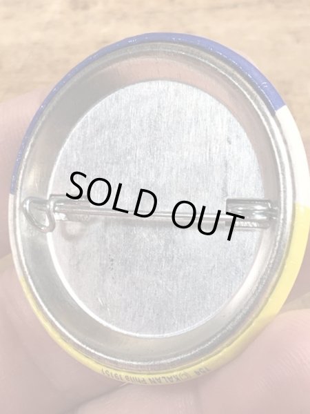 80年代頃のI Could Use A Good Laugh...のメッセージが書かれたビンテージの缶バッジ