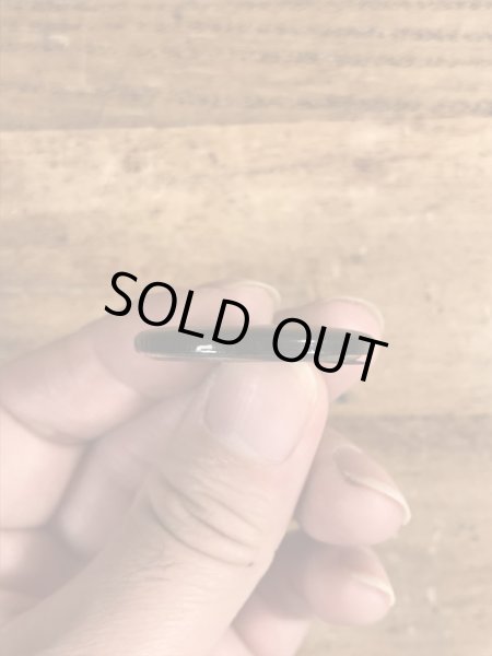 80’sのボンジュールと書かれたヴィンテージの缶バッチ