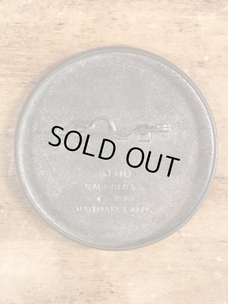 80’sのHallmark社製のTempt Me!のメッセージが書かれたヴィンテージの缶バッチ