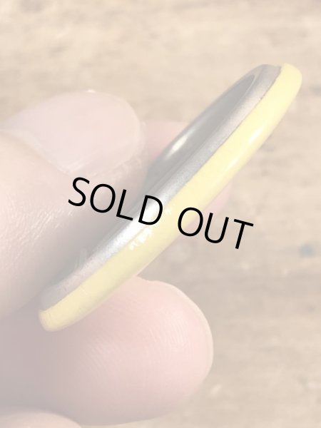 80’sのPanic!のメッセージが書かれたヴィンテージの缶バッチ