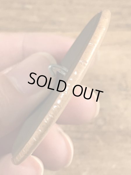 80’sのToo Ripped Gotta Go...のメッセージが書かれたビンテージの缶バッジ