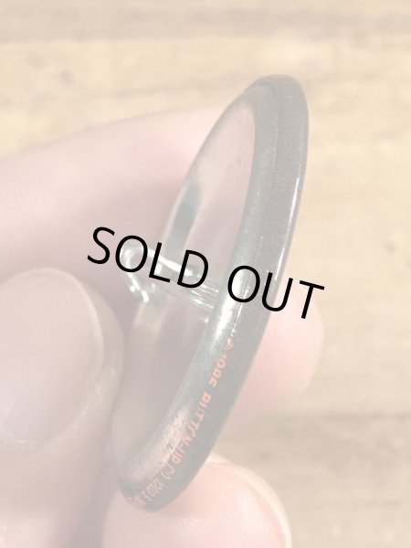 80'sのI Love Everybody And You're Next!のメッセージが書かれたビンテージの缶バッジ