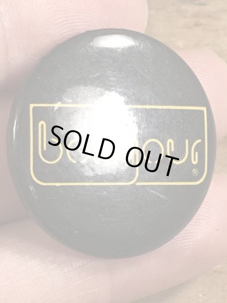 80年代頃のBon Jourと書かれたビンテージの缶バッ