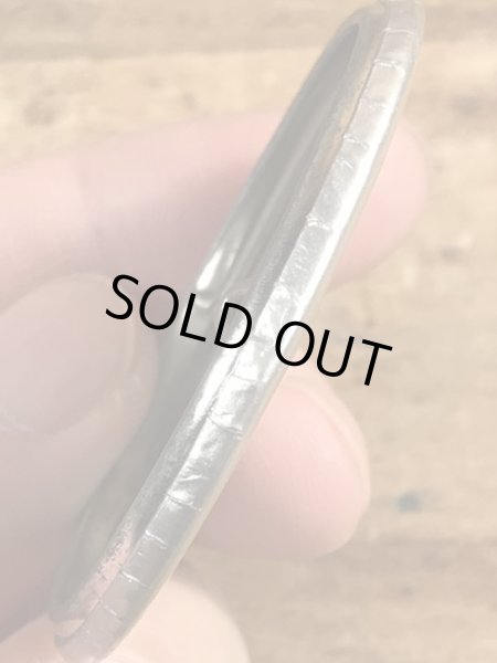 80’sのアンハイザーブッシュビールのメッセージが書かれたヴィンテージの缶バッチ