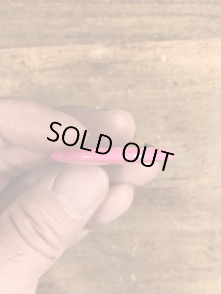 80'sのCowabunga Dude!のメッセージが書かれたビンテージの缶バッジ