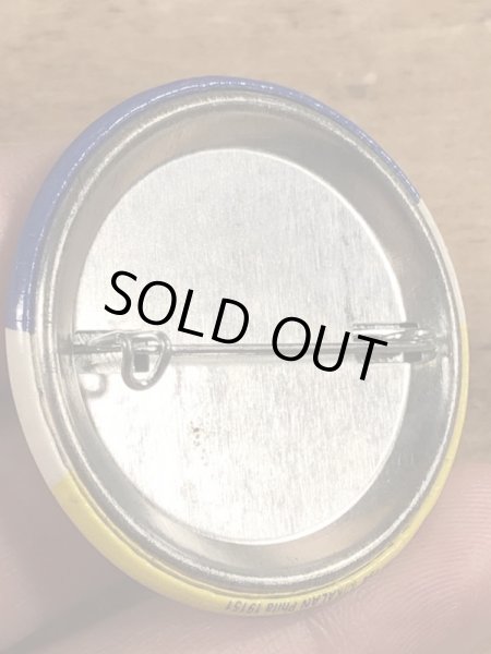 80’sのI Could Use A Good Laugh...のメッセージが書かれたヴィンテージの缶バッチ