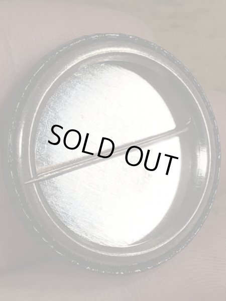 80’sのボンジュールと書かれたヴィンテージの缶バッチ