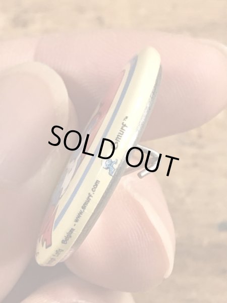 スマーフパパのヴィンテージの缶バッチ