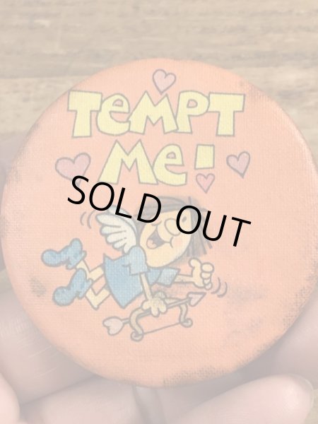 80年代頃のホールマーク社製のエンジェルが描かれたビンテージの缶バッジ