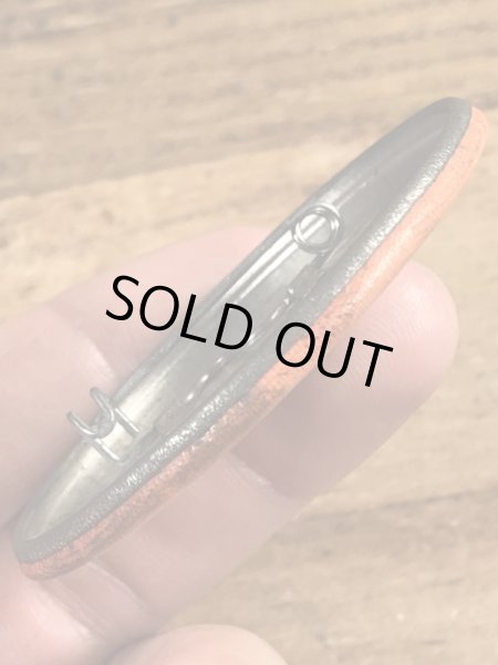 80’sのHallmark社製のTempt Me!のメッセージが書かれたヴィンテージの缶バッチ