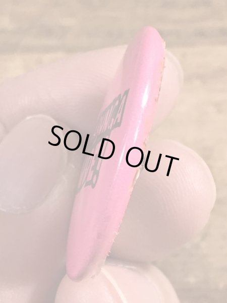 80年代頃のCowabunga Dude!のメッセージが書かれたヴィンテージの缶バッチ