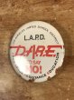 80’sのD.A.R.E.のビンテージの缶バッジ