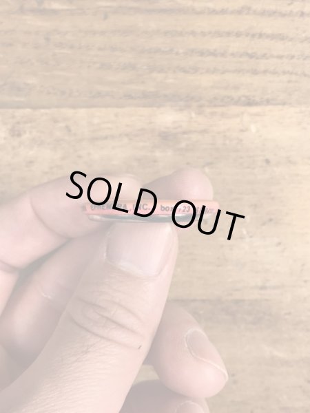 80'sのDangerous Unless Heavily Sedatedのメッセージが書かれたビンテージの缶バッジ